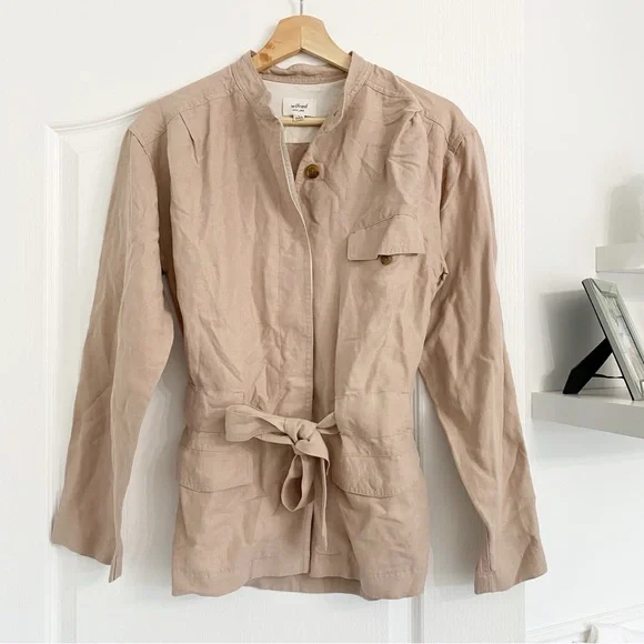 WILFRED | Nicolet linen belted jacket - Picture 3 of 8